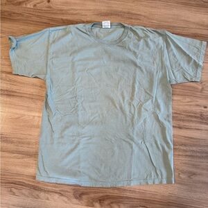 Comfort Colors Men's Light Green Short Sleeve Tee